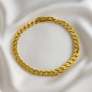 PULSEIRA GRUMET DE LIGA DA MOEDA  6 MM