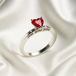 ANEL CORAÇÃOE DA UNIÃO DE PRATA