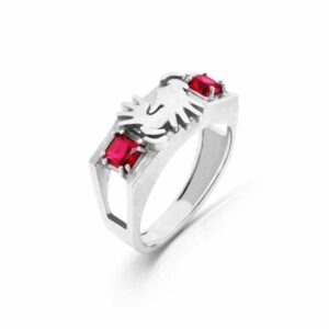 ANEL DE PRATA UNISSEX LIBRAS