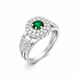 Anel de Formatura em Prata 925 com Personalização do Curso (AFP-01)